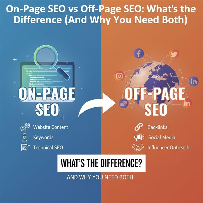 On-Page SEO vs Off-Page SEO: What