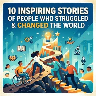 10 Inspiring Stories of People Who Struggled and Changed the World